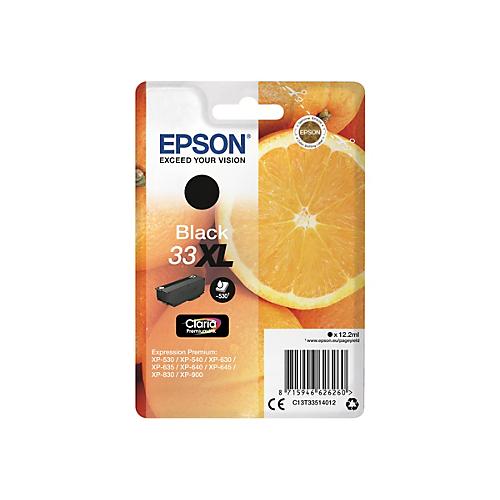 Epson 33XL - XL - Schwarz - original - Tintenpatrone