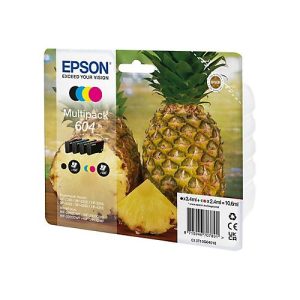 Epson 604 Multipack – 4er-Pack – Schwarz, Cyan, Magenta, Gelb – original – Blisterverpackung – Tintenpatrone Epson 604 Multipack – 4er-Pack – Schwarz, Cyan, Magenta, Gelb – original – Blisterverpackung – Tintenpatrone