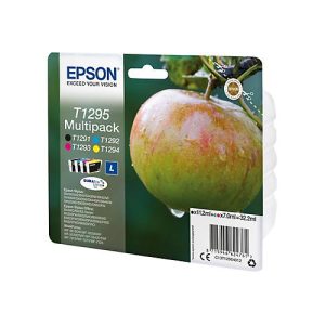 Epson T1295 Multipack – 4er-Pack – Schwarz, Gelb, Cyan, Magenta – original – Tintenpatrone Epson T1295 Multipack – 4er-Pack – Schwarz, Gelb, Cyan, Magenta – original – Tintenpatrone