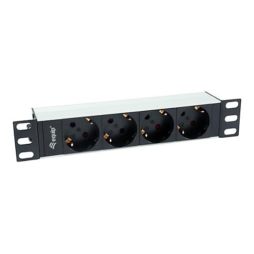 equip Pro - Stromverteilungseinheit (Rack - einbaufähig) - Wechselstrom 220-240 V - 3500 Watt - Eingabe, Eingang power CEE 7/7