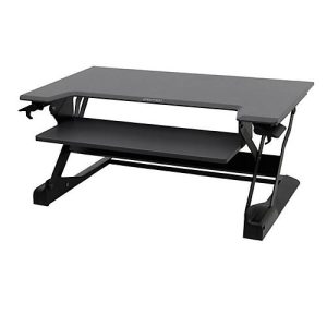 Ergotron Sitz-Steh-Schreibtisch WorkFit-TL, für 1 Monitor bis 30′, höhenverstellbar, B 950 x T 640 mm, schwarz Ergotron Sitz-Steh-Schreibtisch WorkFit-TL, für 1 Monitor bis 30′, höhenverstellbar, B 950 x T 640 mm, schwarz