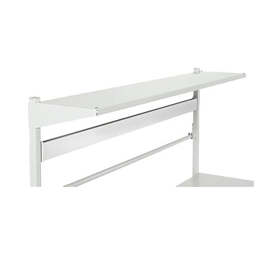 Etagenbord Serie TPB, Breite 1800 mm, aus Stahl, f. Packtische Serie TPB