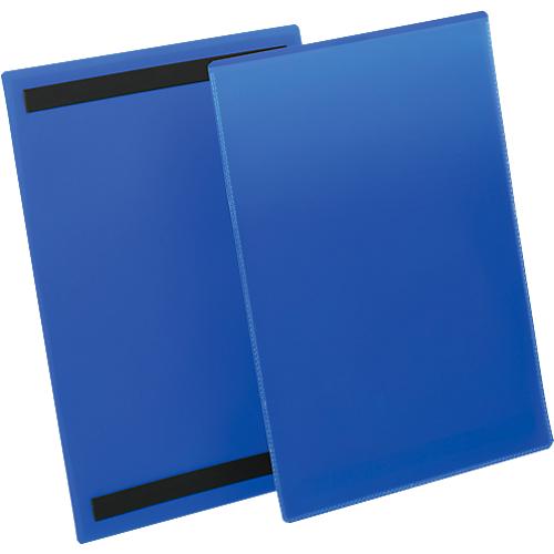 Etiketten- und Kennzeichnungstaschen B 210 x H 297 mm (A4 hoch), 50 Stück, blau