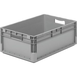 Euro Box Leichtbehälter ELB 6220, aus PP, Inhalt 43,7 L,ohne Deckel, grau Euro Box Leichtbehälter ELB 6220, aus PP, Inhalt 43,7 L,ohne Deckel, grau