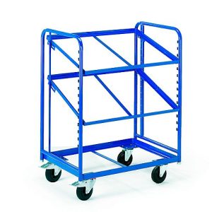 Eurokastenwagen mit offenem Rahmen, 410×620 mm Eurokastenwagen mit offenem Rahmen, 410×620 mm