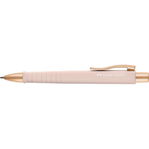 Faber-Castell Druckkugelschreiber Poly Ball XB, XB-Mine, pale rose