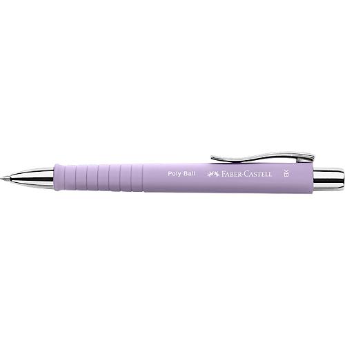 Faber-Castell Druckkugelschreiber Poly Ball XB, XB-Mine, sweet lilac
