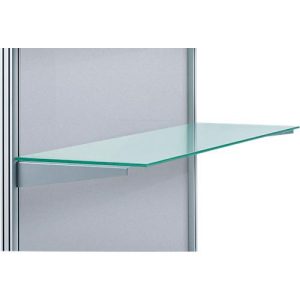 Fachboden ESG Glas satiniert inklusiv Träger Fachboden ESG Glas satiniert inklusiv Träger