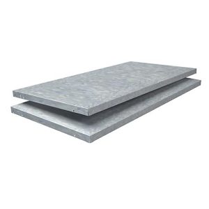 Fachboden, für Steckregal, 1200 x 400 mm, verzinkt, 2 Stück Fachboden, für Steckregal, 1200 x 400 mm, verzinkt, 2 Stück