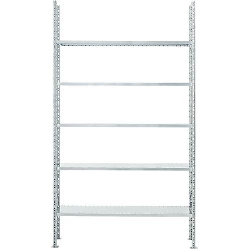 Fachbodenregal FBR 2200, Grundregal, 1345 x 300 mm, 5 Böden