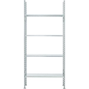 Fachbodenregal FBR 2200, Grundregal, 4 Böden, 1055 x 400 mm