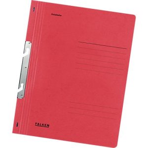 FALKEN Einhakhefter, DIN A4, ganzer Deckel, 1 Stück, rot FALKEN Einhakhefter, DIN A4, ganzer Deckel, 1 Stück, rot