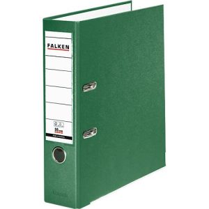 Falken PP-Color Ordner, DIN A4, Rückenbreite 80 mm, 1 Stück, grün Falken PP-Color Ordner, DIN A4, Rückenbreite 80 mm, 1 Stück, grün