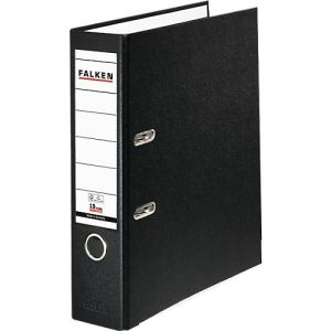 Falken PP-Color Ordner, DIN A4, Rückenbreite 80 mm, 1 Stück, schwarz Falken PP-Color Ordner, DIN A4, Rückenbreite 80 mm, 1 Stück, schwarz