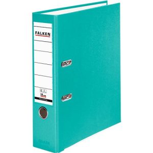 Falken PP-Color Ordner, DIN A4, Rückenbreite 80 mm, 1 Stück, türkis Falken PP-Color Ordner, DIN A4, Rückenbreite 80 mm, 1 Stück, türkis