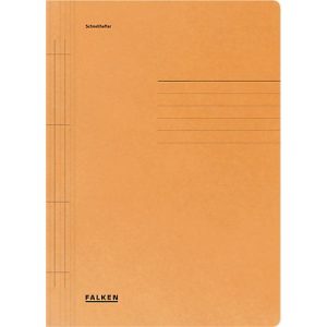 FALKEN Schnellhefter, DIN A4, Manila RC-Karton, orange FALKEN Schnellhefter, DIN A4, Manila RC-Karton, orange