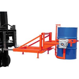 Fasskipper Bauer Typ FD/L, für 110 bis 220 l Fässer, 360 kg, 270° Kippen, mit Handkurbel, Stapleraufnahme, feuerrot RAL 3000 Fasskipper Bauer Typ FD/L, für 110 bis 220 l Fässer, 360 kg, 270° Kippen, mit Handkurbel, Stapleraufnahme, feuerrot RAL 3000
