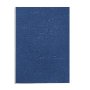 Fellowes Deckblatt Leder, DIN A4, für Bindemaschine, blau, 250g, 25 Stück Fellowes Deckblatt Leder, DIN A4, für Bindemaschine, blau, 250g, 25 Stück