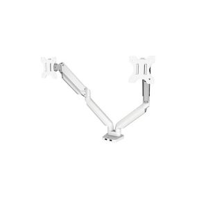 Fellowes Dual Monitorarm Platinum, für 2 Displays bis 32″ & bis 8 kg, schwenk- & neigbar, um 360° drehbar, 2 USB-Ports, Kabelmanagement, weiß Fellowes Dual Monitorarm Platinum, für 2 Displays bis 32″ & bis 8 kg, schwenk- & neigbar, um 360° drehbar, 2 USB-Ports, Kabelmanagement, weiß