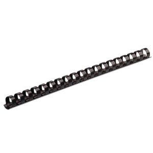 Fellowes Plastik-Binderücken, Format 10 mm, 25 Stück, f. Plastikbindemaschinen, schwarz, 25 Stück Fellowes Plastik-Binderücken, Format 10 mm, 25 Stück, f. Plastikbindemaschinen, schwarz, 25 Stück