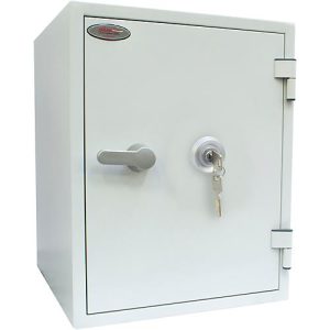 Feuerschutzschrank FS 1283 K, Schlüsselschloss, Stahl, signalweiß RAL 9003 Feuerschutzschrank FS 1283 K, Schlüsselschloss, Stahl, signalweiß RAL 9003