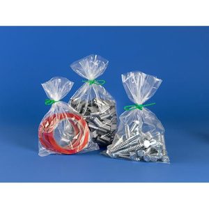 Flachbeutel aus PE 1.000 St. + Blitzbinder grün 1.000 St., gratis Flachbeutel aus PE 1.000 St. + Blitzbinder grün 1.000 St., gratis