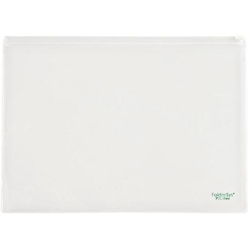 Flachbeutel FolderSys, Gleitverschluss, PVC-frei, lebensmittelgeeignet, Folie transparent, Format A4, 10 Stück