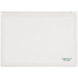 Flachbeutel FolderSys, Gleitverschluss, PVC-frei, lebensmittelgeeignet, Folie transparent, Format A5, 10 Stück Flachbeutel FolderSys, Gleitverschluss, PVC-frei, lebensmittelgeeignet, Folie transparent, Format A5, 10 Stück