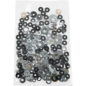 Flachbeutel, reißfest, Folienstärke 50 μ, L 250 x B 160 mm, Polyethylen, transparent, 1000 Stück Flachbeutel, reißfest, Folienstärke 50 μ, L 250 x B 160 mm, Polyethylen, transparent, 1000 Stück