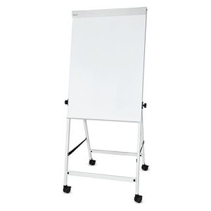 Flipchart MAUL office, Tafel B 70 x H 100 mm, inkl. Ablageschale, stufenlos höhenverstellbar, Vierbein, feststellbare Doppelrollen, weiß Flipchart MAUL office, Tafel B 70 x H 100 mm, inkl. Ablageschale, stufenlos höhenverstellbar, Vierbein, feststellbare Doppelrollen, weiß