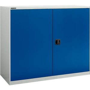 Flügeltürenschrank Schäfer Shop Select MS-i 12412, Stahlblech, B 1200 x T 400 x H 1215 mm, 3 OH, Lichtgrau/Enzianblau, bis 150 kg Flügeltürenschrank Schäfer Shop Select MS-i 12412, Stahlblech, B 1200 x T 400 x H 1215 mm, 3 OH, Lichtgrau/Enzianblau, bis 150 kg