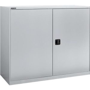 Flügeltürenschrank Schäfer Shop Select MS-i 12412, Stahlblech, B 1200 x T 400 x H 1215 mm, 3 OH, Weißaluminium, bis 150 kg Flügeltürenschrank Schäfer Shop Select MS-i 12412, Stahlblech, B 1200 x T 400 x H 1215 mm, 3 OH, Weißaluminium, bis 150 kg