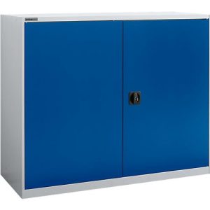 Flügeltürenschrank Schäfer Shop Select MS-i 12412, Stahlblech, B 1200 x T 400 x H 1215 mm, 3 OH, Weißaluminium/Enzianblau, bis 150 kg Flügeltürenschrank Schäfer Shop Select MS-i 12412, Stahlblech, B 1200 x T 400 x H 1215 mm, 3 OH, Weißaluminium/Enzianblau, bis 150 kg