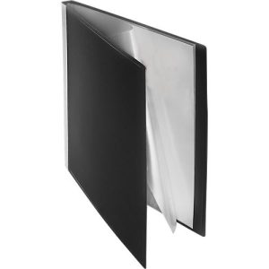 FolderSys PP-Sichtbuch, für DIN A4, 40 Sichthüllen, schwarz FolderSys PP-Sichtbuch, für DIN A4, 40 Sichthüllen, schwarz