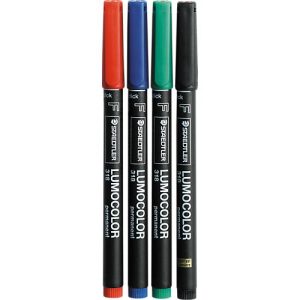 Folienschreiber Universalstift, M, WF, sortiert,4er-Set Folienschreiber Universalstift, M, WF, sortiert,4er-Set