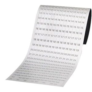 Franken Datumsstreifen DS703A für JetKalender JK703 Franken Datumsstreifen DS703A für JetKalender JK703