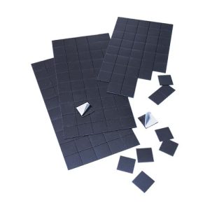 FRANKEN Magnetplättchen, 20 x 20 mm, selbstklebend, 50 Stück, schwarz FRANKEN Magnetplättchen, 20 x 20 mm, selbstklebend, 50 Stück, schwarz