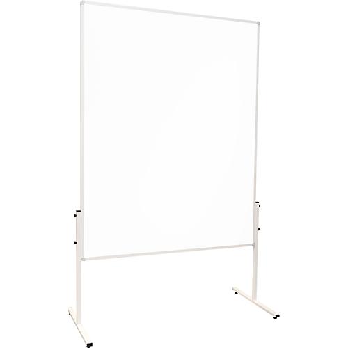 Franken Moderationstafel X-traLine, beidseitig, Oberfläche Acrylglas, B 1200 x H 1500 mm, MT2099