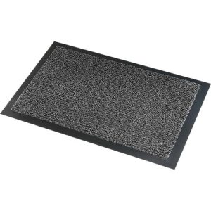 Fußmatte Savane, mit Bürsteneffekt, B 600 x L 900 mm, waschbar, grau Fußmatte Savane, mit Bürsteneffekt, B 600 x L 900 mm, waschbar, grau