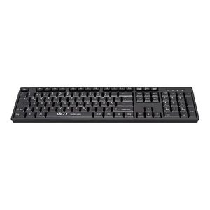 GCQ CleanType Easy Basic – Tastatur – Kunststoff, für medizinischen Bereich – waschbar – USB – QWERTY GCQ CleanType Easy Basic – Tastatur – Kunststoff, für medizinischen Bereich – waschbar – USB – QWERTY