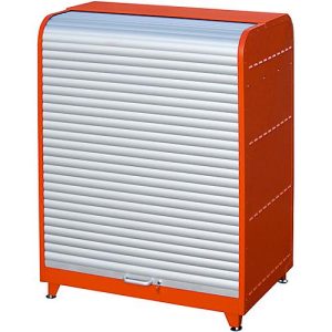 Gefahrstoff-Rollladenschrank, Typ RSG-4, rot RAL3000 Gefahrstoff-Rollladenschrank, Typ RSG-4, rot RAL3000