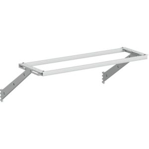 Gestell für Leuchten & Federzüge Treston, für M1200, B 1200 mm, Tragfähigkeit bis 15 kg, pulverbeschichteter Stahl, RAL7035 (hellgrau) Gestell für Leuchten & Federzüge Treston, für M1200, B 1200 mm, Tragfähigkeit bis 15 kg, pulverbeschichteter Stahl, RAL7035 (hellgrau)
