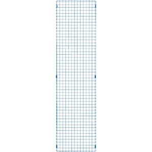 Gitterelement, aus Stahl, B 550 x H 2086 mm, blau Gitterelement, aus Stahl, B 550 x H 2086 mm, blau