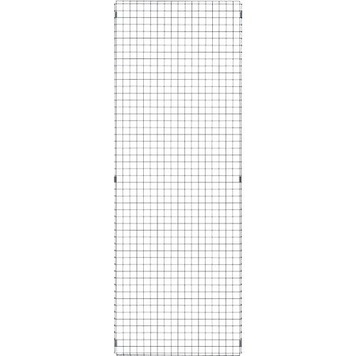 Gitterelement, aus Stahl, B 750 x H 2086 mm, hellsilber