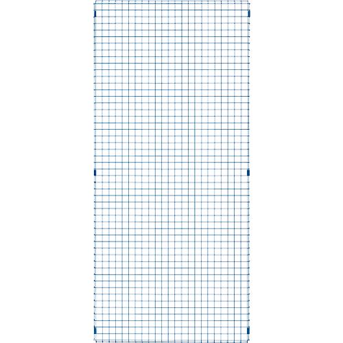 Gitterelement, aus Stahl, B 950 x H 2086 mm, blau
