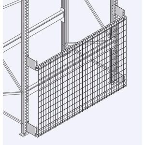 Gitterrückwand GRM-Set 9, Regalhöhe 4700 x Regallänge 2700 mm Gitterrückwand GRM-Set 9, Regalhöhe 4700 x Regallänge 2700 mm