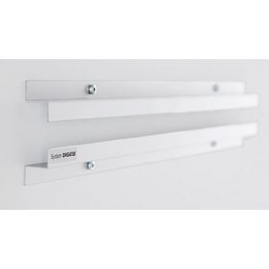 Gleitschienen, Stahlblech, 1270 mm lang, für ORGATEX-Tafeln Gleitschienen, Stahlblech, 1270 mm lang, für ORGATEX-Tafeln
