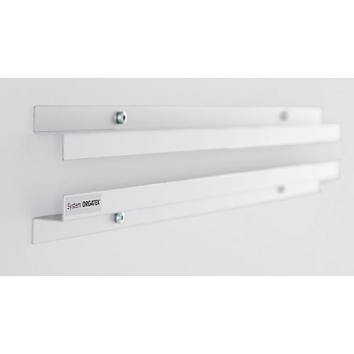 Gleitschienen, Stahlblech, 1270 mm lang, für ORGATEX-Tafeln