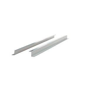 Gleitschienen, Stahlblech, 500 mm lang, für ORGATEX-Tafeln Gleitschienen, Stahlblech, 500 mm lang, für ORGATEX-Tafeln