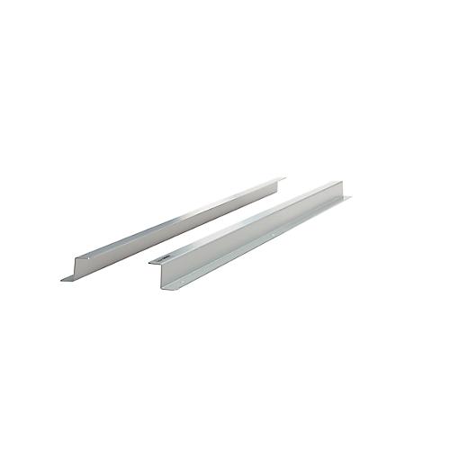 Gleitschienen, Stahlblech, 500 mm lang, für ORGATEX-Tafeln